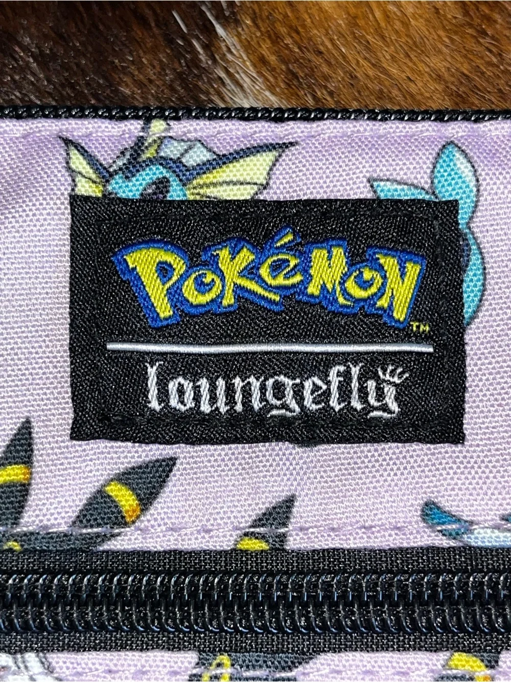 Auth Loungefly Pokemon Eevee Eeveelutions Passport Crossbody Bag Nintendo - Picture 3 of 7